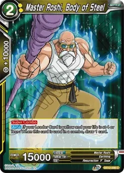 Master Roshi, Body of Steel #BT12-096 · Dragon Ball Super CCG