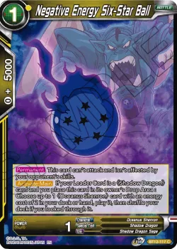 Negative Energy Six-Star Ball 「BT12-117」「EN」