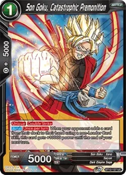 Son Goku, Catastrophic Premonition 「BT12-127」「EN」