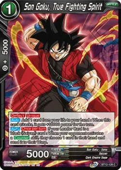 Son Goku, True Fighting Spirit 「BT12-128_PR02」「EN」