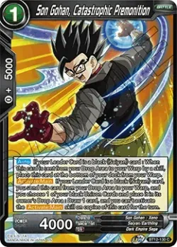 Son Gohan, Catastrophic Premonition 「BT12-130」「EN」