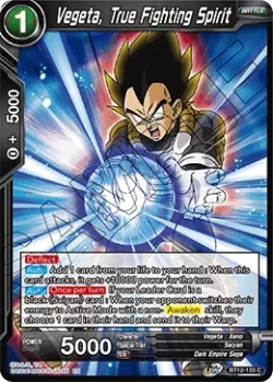 Vegeta, True Fighting Spirit 「BT12-133」「EN」