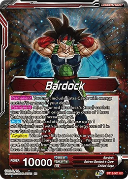 Bardock 「BT13-001」「EN」