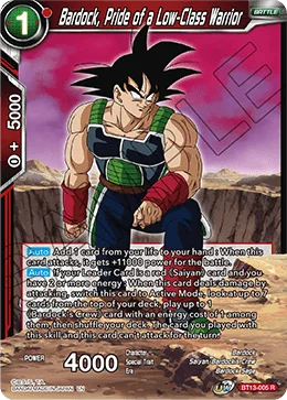 Bardock, Pride of a Low-Class Warrior 「BT13-005」「EN」