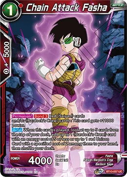 Chain Attack Fasha 「BT13-007」「EN」