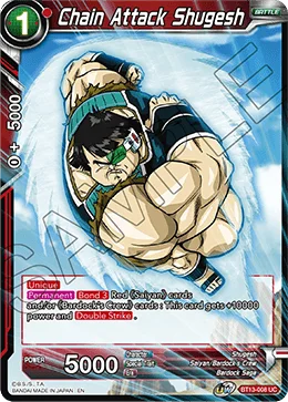 Chain Attack Shugesh 「BT13-008」「EN」