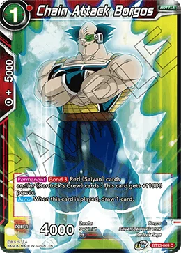 Chain Attack Borgos 「BT13-009」「EN」