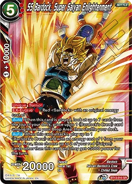 SS Bardock, Super Saiyan Enlightenment 「BT13-010」「EN」