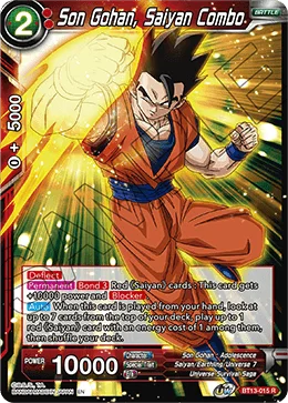 Son Gohan, Saiyan Combo 「BT13-015」「EN」