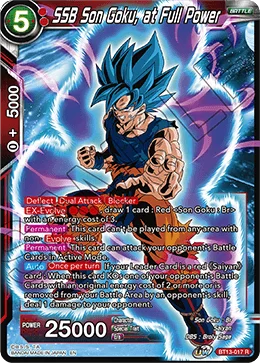 SSB Son Goku, at Full Power 「BT13-017」「EN」