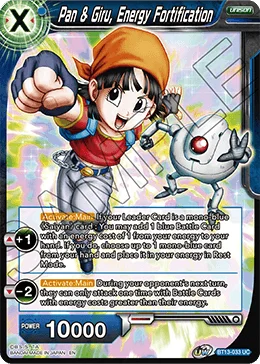 Pan & Giru, Energy Fortification 「BT13-033」「EN」