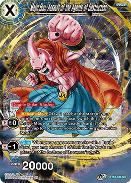 Majin Buu, Assault of the Agents of Destruction 「BT13-034」「EN」