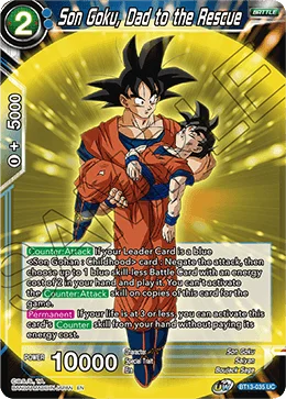 Son Goku, Dad to the Rescue 「BT13-035」「EN」