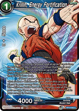 Krillin, Energy Fortification 「BT13-043」「EN」