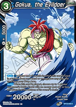 Gokua, the Evildoer 「BT13-048」「EN」