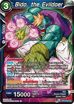 Bido, the Evildoer 「BT13-052」「EN」