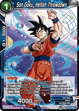 Son Goku, Hellish Throwdown 「BT13-056」「EN」