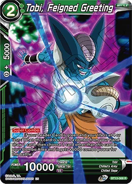 Tobi, Feigned Greeting 「BT13-068」「EN」