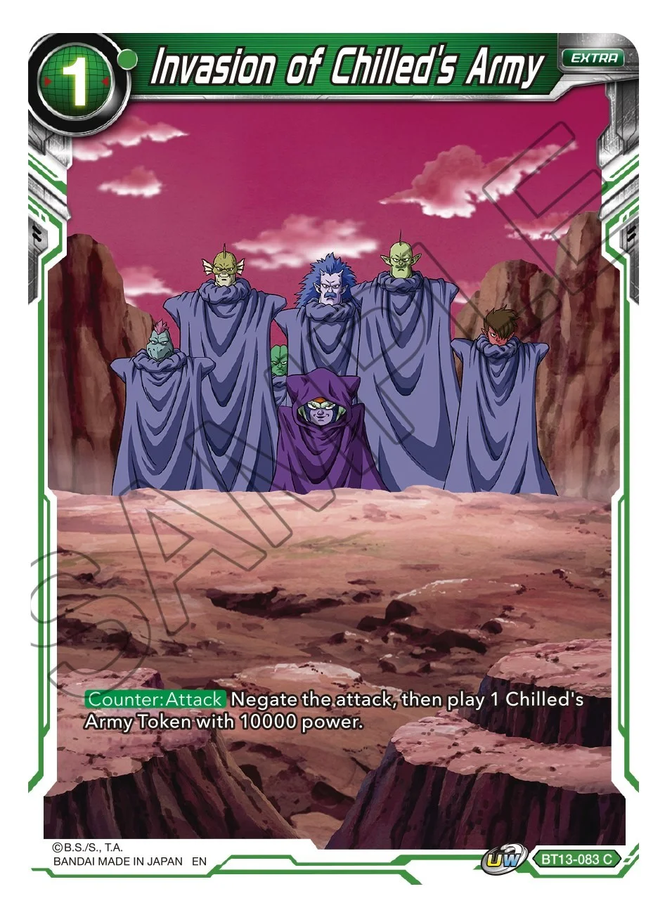 Invasion of Chilled's Army 「BT13-083」「EN」