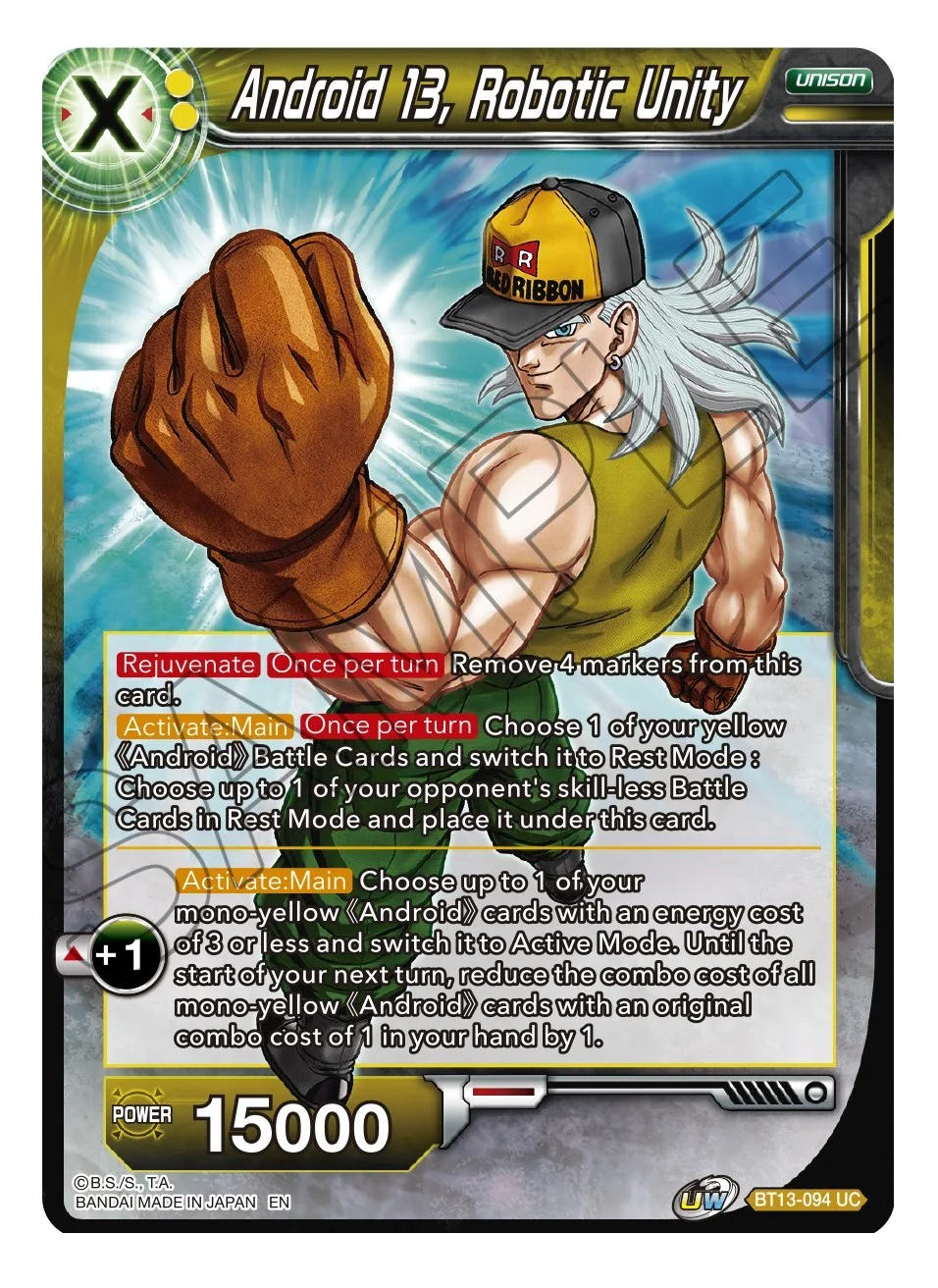 Android 13, Robotic Unity 「BT13-094」「EN」