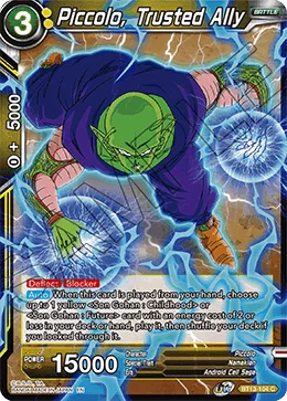 Piccolo, Trusted Ally 「BT13-104」「EN」