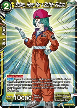 Bulma, Hope for a Better Future 「BT13-105」「EN」