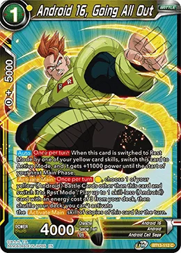 Android 16, Going All Out 「BT13-112」「EN」