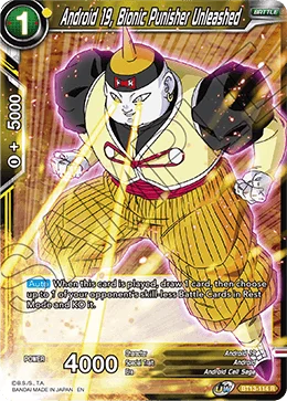Android 19, Bionic Punisher Unleashed 「BT13-114」「EN」