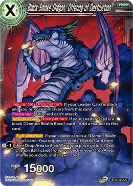 Black Smoke Dragon, Offering of Destruction 「BT13-124_PR」「EN」