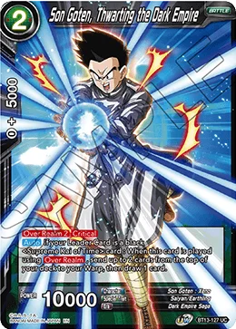 Son Goten, Thwarting the Dark Empire 「BT13-127」「EN」