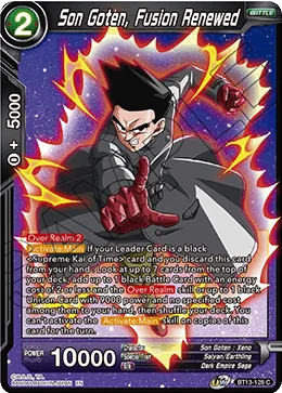 Son Goten, Fusion Renewed 「BT13-128」「EN」