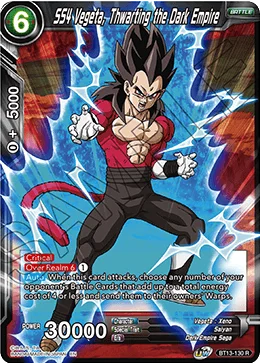 SS4 Vegeta, Thwarting the Dark Empire 「BT13-130」「EN」