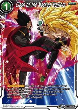 Clash of the Masked Warriors 「BT13-150」「EN」