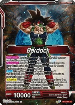 Bardock #BT13-001 · Dragon Ball Super CCG
