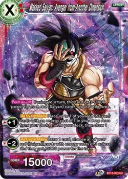 Masked Saiyan, Avenger from Another Dimension #BT13-003 · Dragon Ball Super CCG