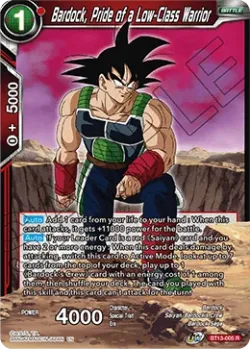 Bardock, Pride of a Low-Class Warrior #BT13-005 · Dragon Ball Super CCG
