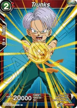Trunks #BT13-014 · Dragon Ball Super CCG