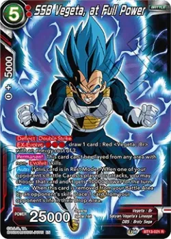 SSB Vegeta, at Full Power #BT13-021 · Dragon Ball Super CCG