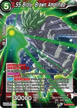 SS Broly, Brawn Amplified #BT13-024 · Dragon Ball Super CCG
