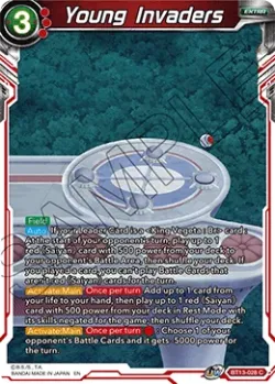 Young Invaders #BT13-028 · Dragon Ball Super CCG