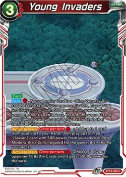 Young Invaders #BT13-028_PR · Dragon Ball Super CCG