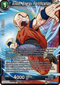 Krillin, Energy Fortification #BT13-043 · Dragon Ball Super CCG