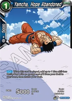 Yamcha, Hope Abandoned #BT13-044 · Dragon Ball Super CCG
