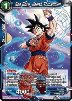 Son Goku, Hellish Throwdown #BT13-056 · Dragon Ball Super CCG