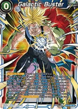 Galactic Buster #BT13-060 · Dragon Ball Super CCG