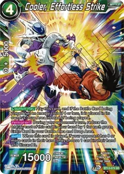Cooler, Effortless Strike #BT13-073 · Dragon Ball Super CCG