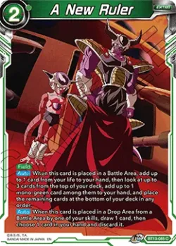 A New Ruler #BT13-085 · Dragon Ball Super CCG