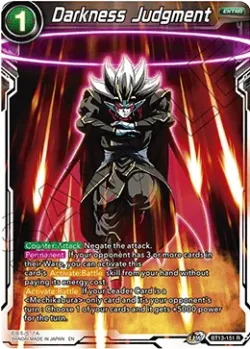 Darkness Judgment 「BT13-151」「EN」