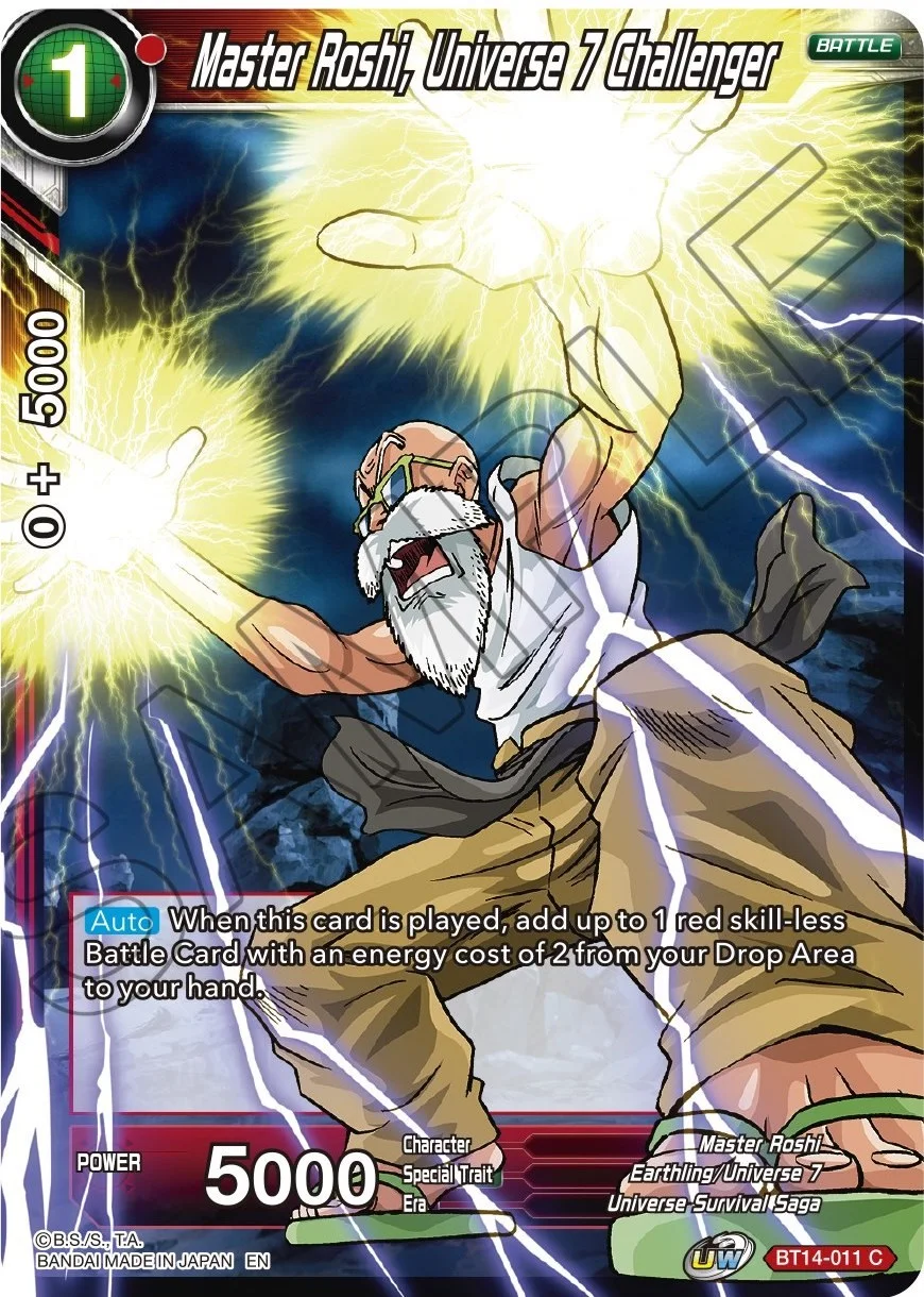 Master Roshi, Universe 7 Challenger 「BT14-011」「EN」