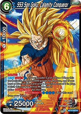 SS3 Son Goku, Calamity Conqueror 「BT14-035」「EN」